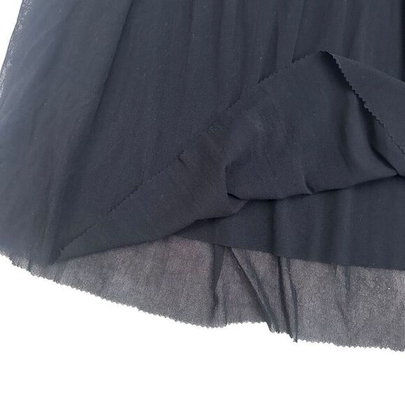 Jean Paul Gaultier Zigzag Stretch Mesh Maxi Long Skirt Size Small Boho‎ Vibe - Picture 3 of 7